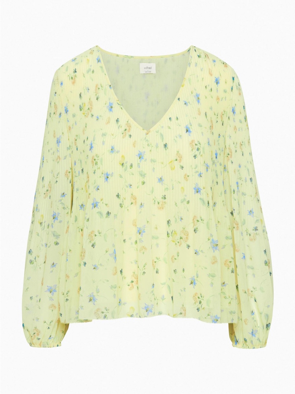 Wilfred Daydreamer V-Neck Blouse